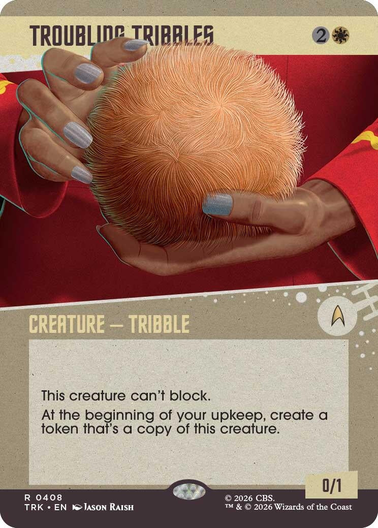 Image for Troubling Tribbles (Showcase) (408) [Star Trek] - Magic: The Gathering