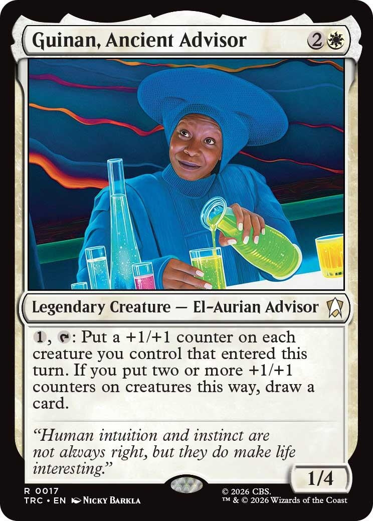 Image for Guinan, Ancient Advisor (17) [Commander: Star Trek] - Magic: The Gathering