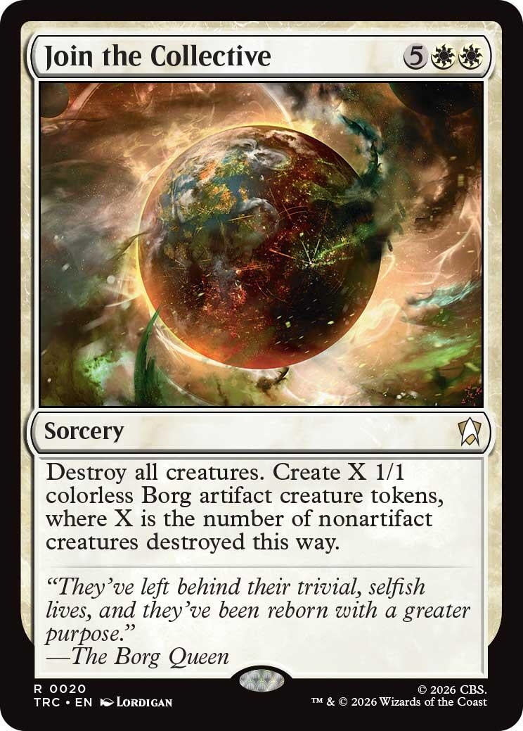 Image for Join the Collective (20) [Commander: Star Trek] - Magic: The Gathering