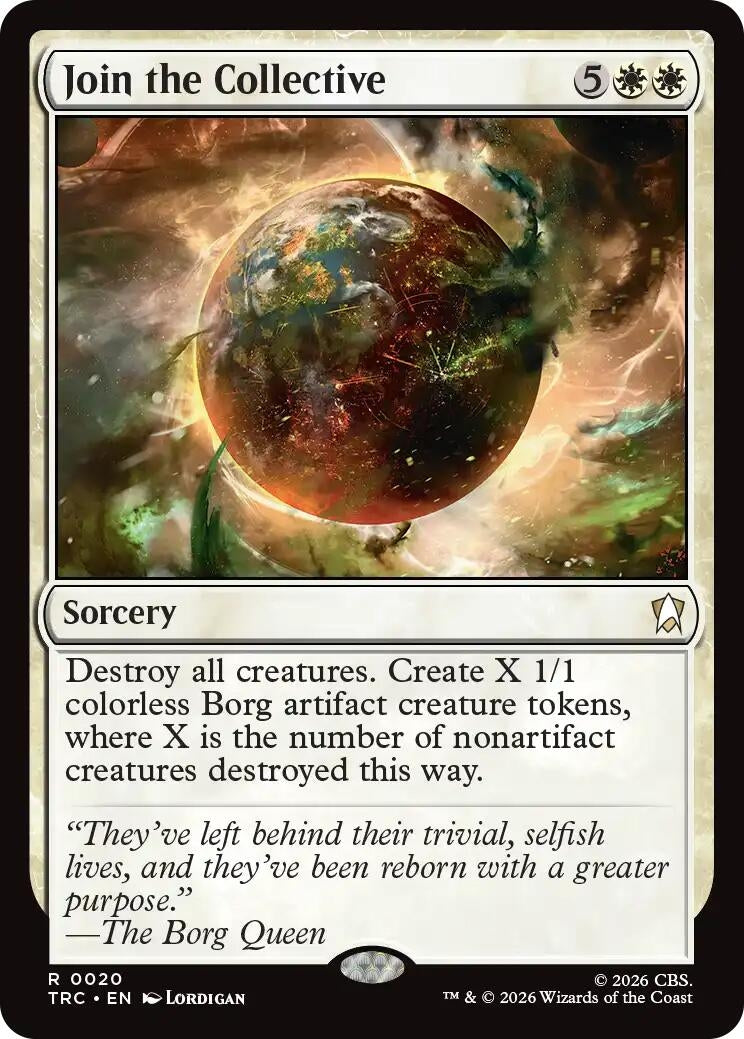 Image for Join the Collective (Surge Foil) (20) [Commander: Star Trek] - Magic: The Gathering