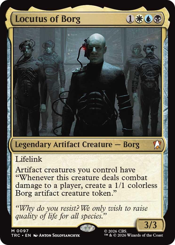 Image for Locutus of Borg (97) [Commander: Star Trek] - Magic: The Gathering