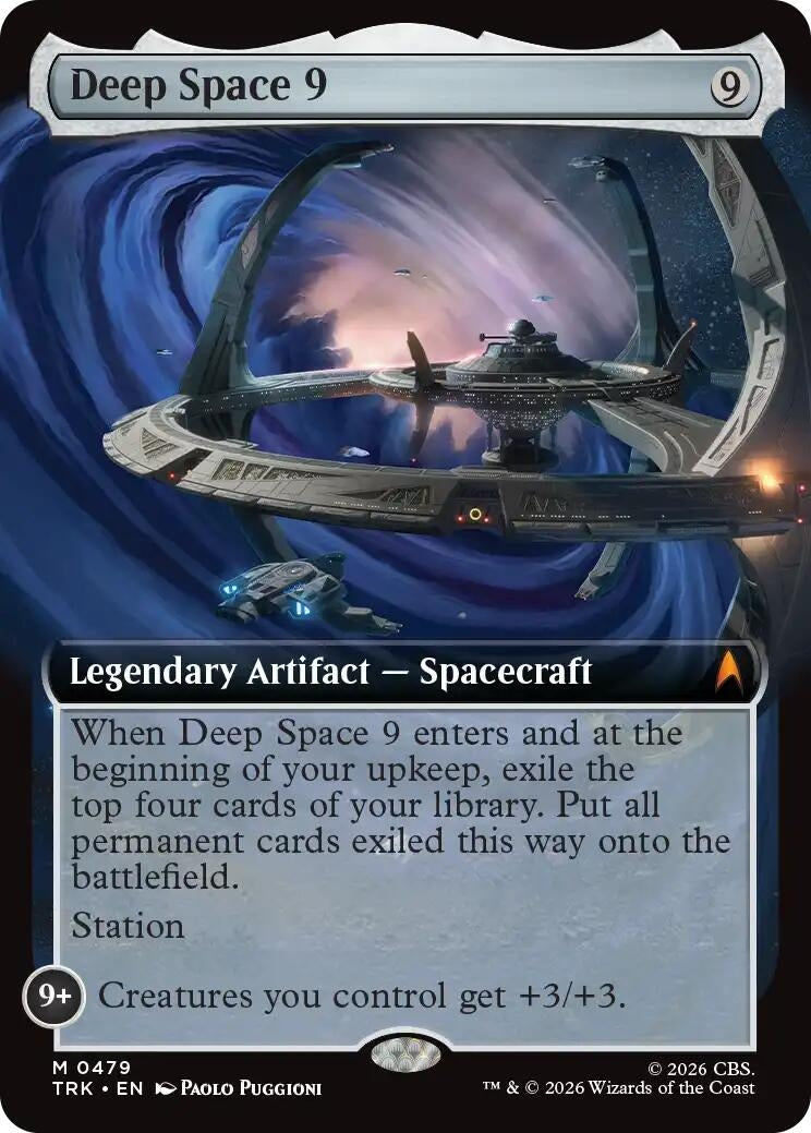 Image for Deep Space 9 (Extended Art) (479) [Star Trek] - Magic: The Gathering