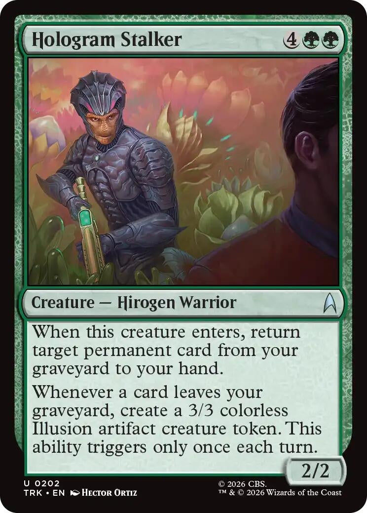 Image for Hologram Stalker (202) [Star Trek] - Magic: The Gathering