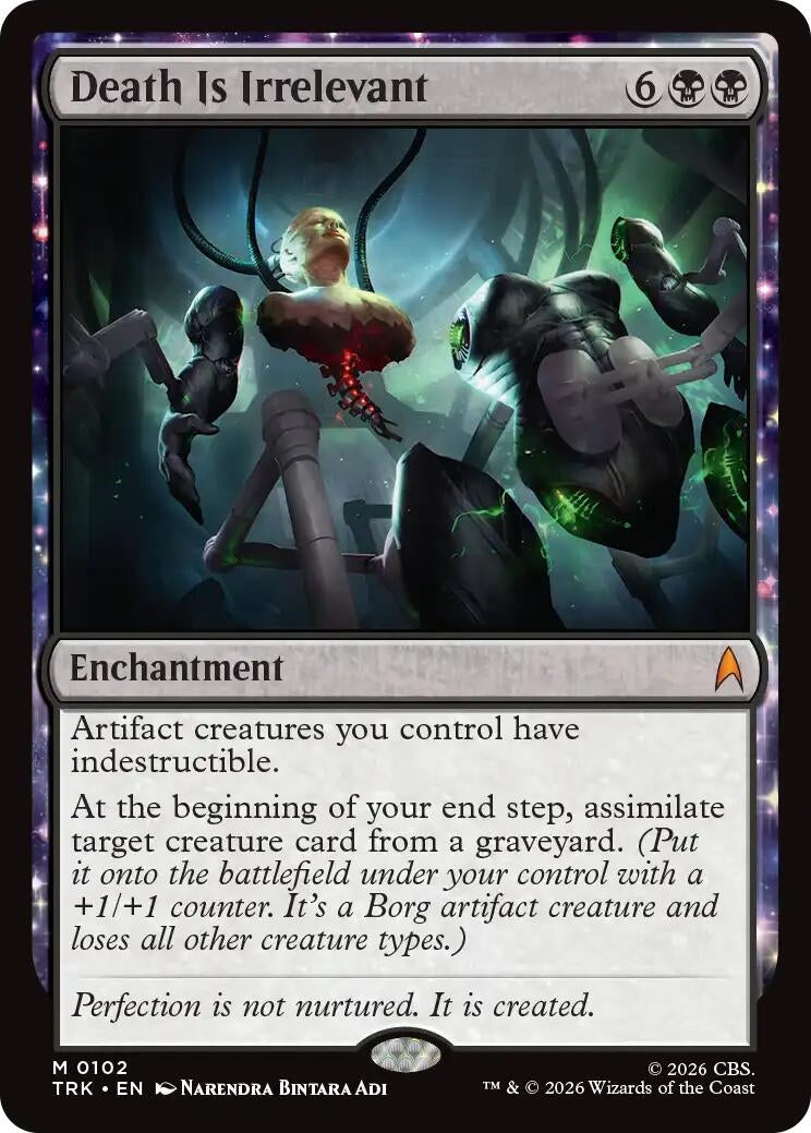 Image for Death Is Irrelevant (102) [Star Trek] - Magic: The Gathering
