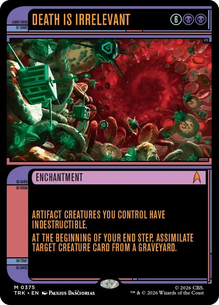 Image for Death Is Irrelevant (Showcase) (375) [Star Trek] - Magic: The Gathering