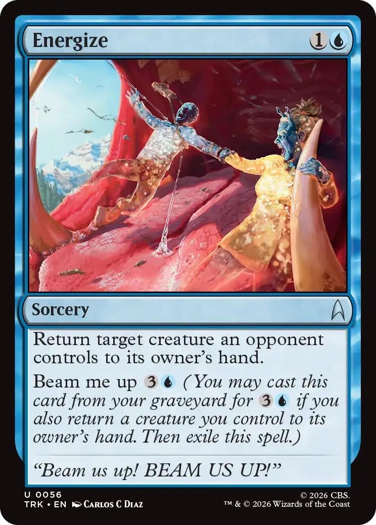 Image for Energize (56) [Star Trek] - Magic: The Gathering