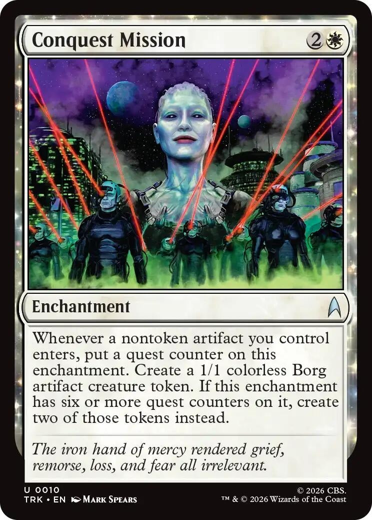 Image for Conquest Mission (10) [Star Trek] - Magic: The Gathering