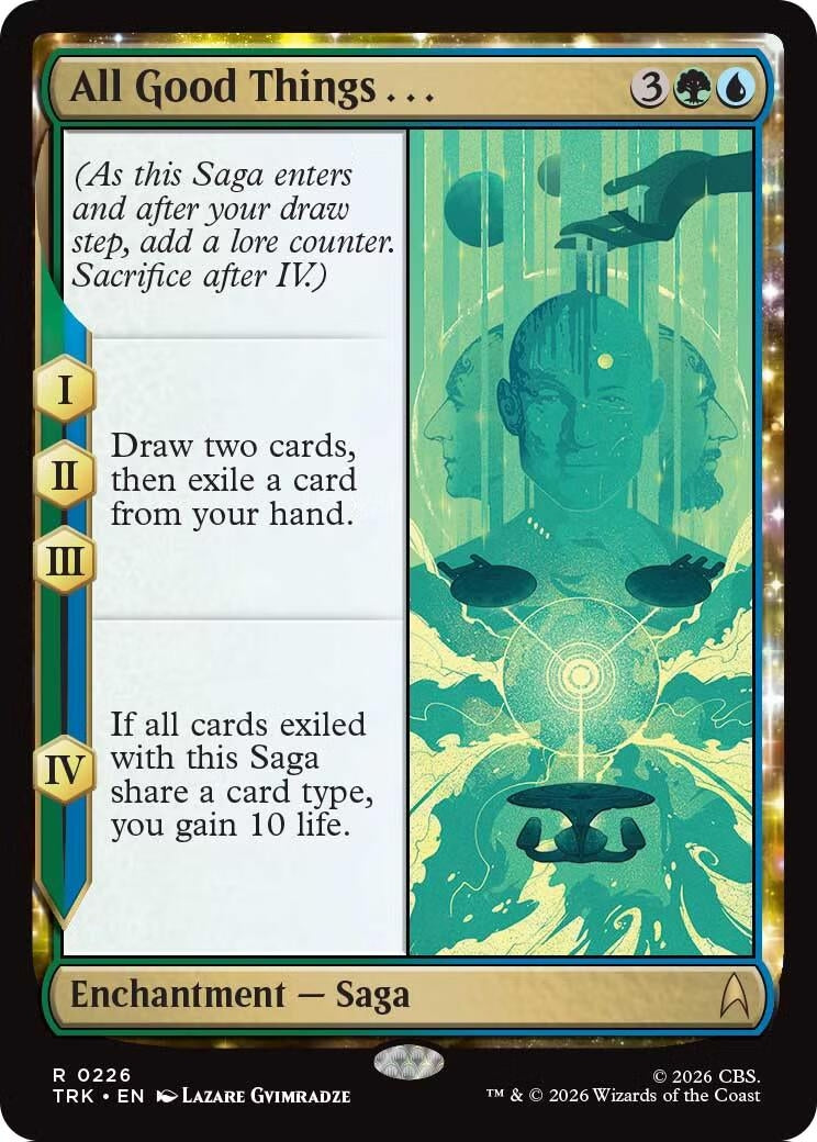 Image for All Good Things . . . (226) [Star Trek] - Magic: The Gathering