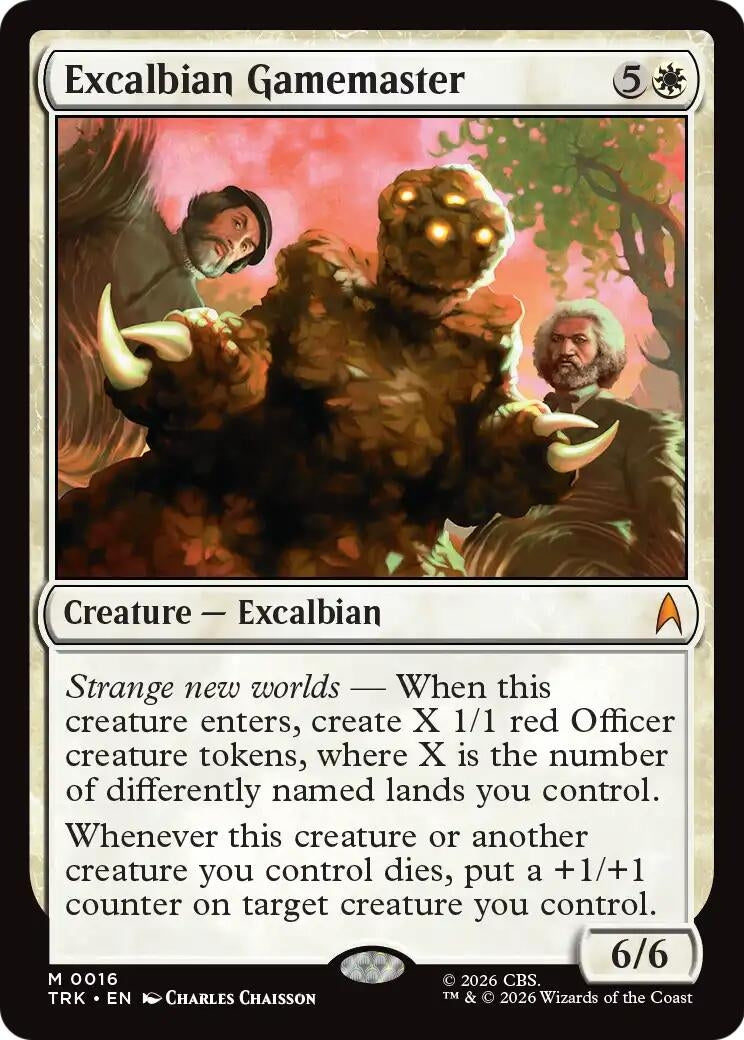 Image for Excalbian Gamemaster (16) [Star Trek] - Magic: The Gathering