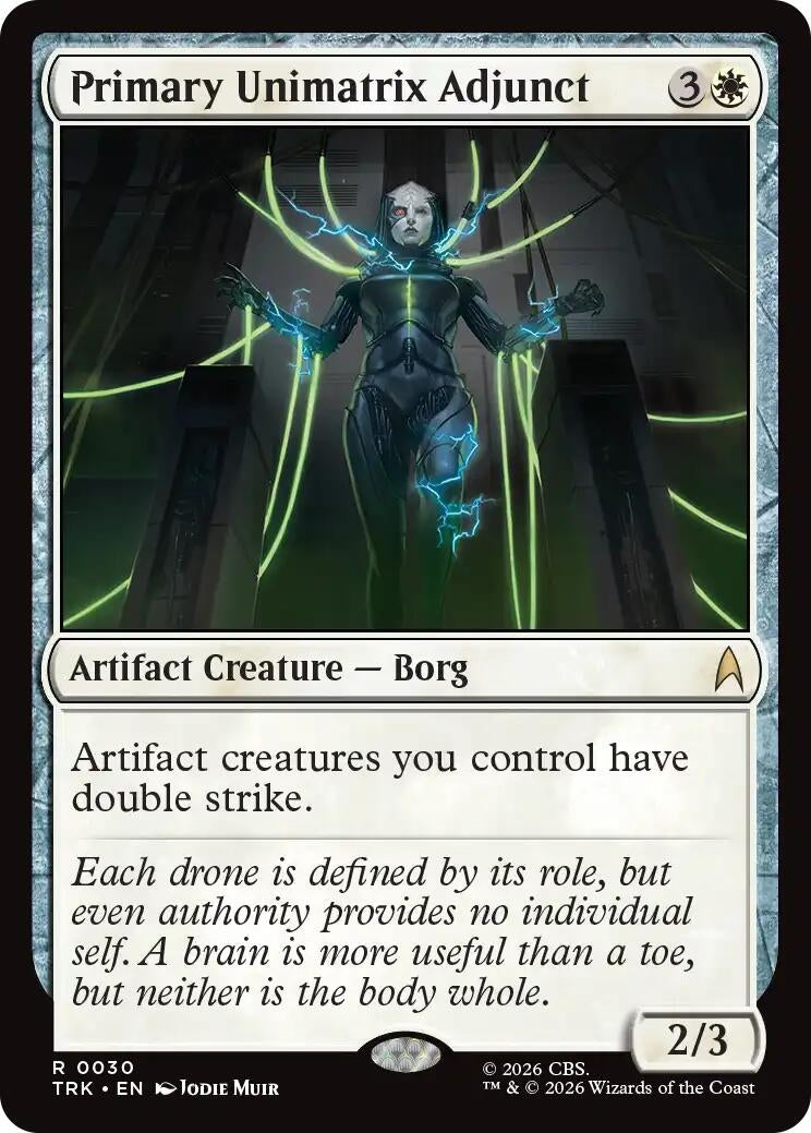 Image for Primary Unimatrix Adjunct (30) [Star Trek] - Magic: The Gathering