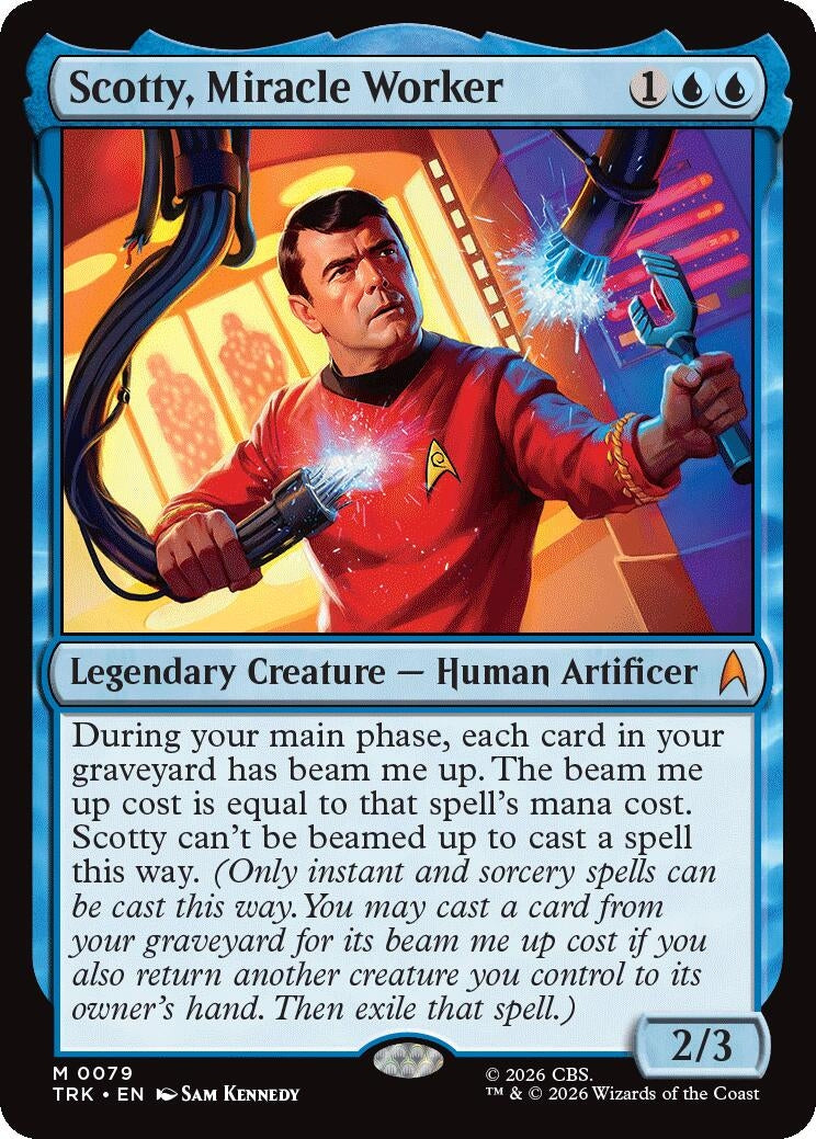 Image for Scotty, Miracle Worker (79) [Star Trek] - Magic: The Gathering