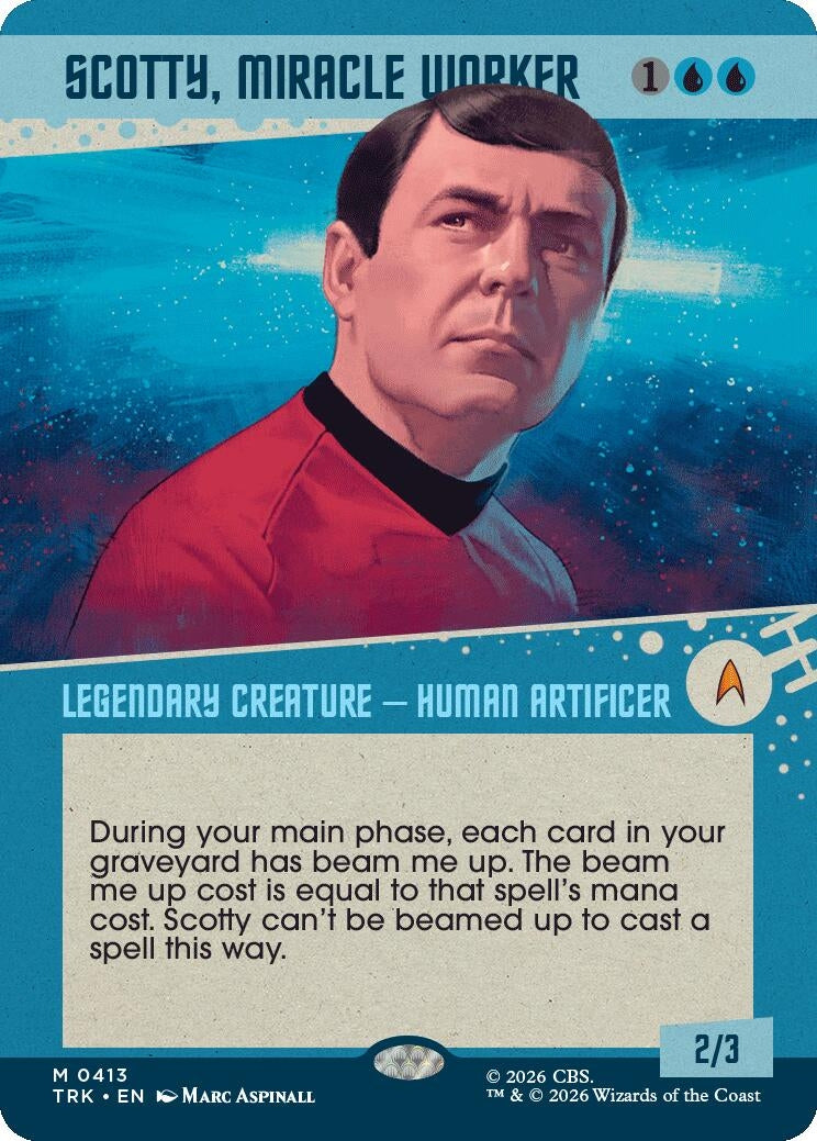 Image for Scotty, Miracle Worker (Showcase) (413) [Star Trek] - Magic: The Gathering