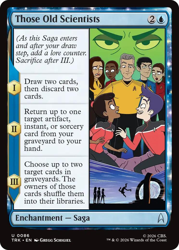 Image for Those Old Scientists (86) [Star Trek] - Magic: The Gathering