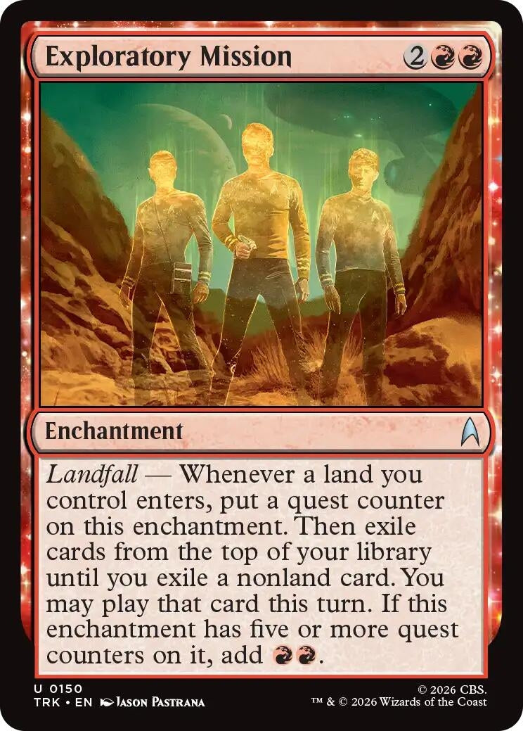 Image for Exploratory Mission (150) [Star Trek] - Magic: The Gathering