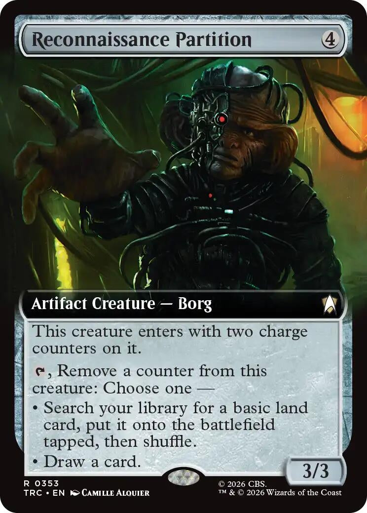 Image for Reconnaissance Partition (Extended Art) (353) [Commander: Star Trek] - Magic: The Gathering