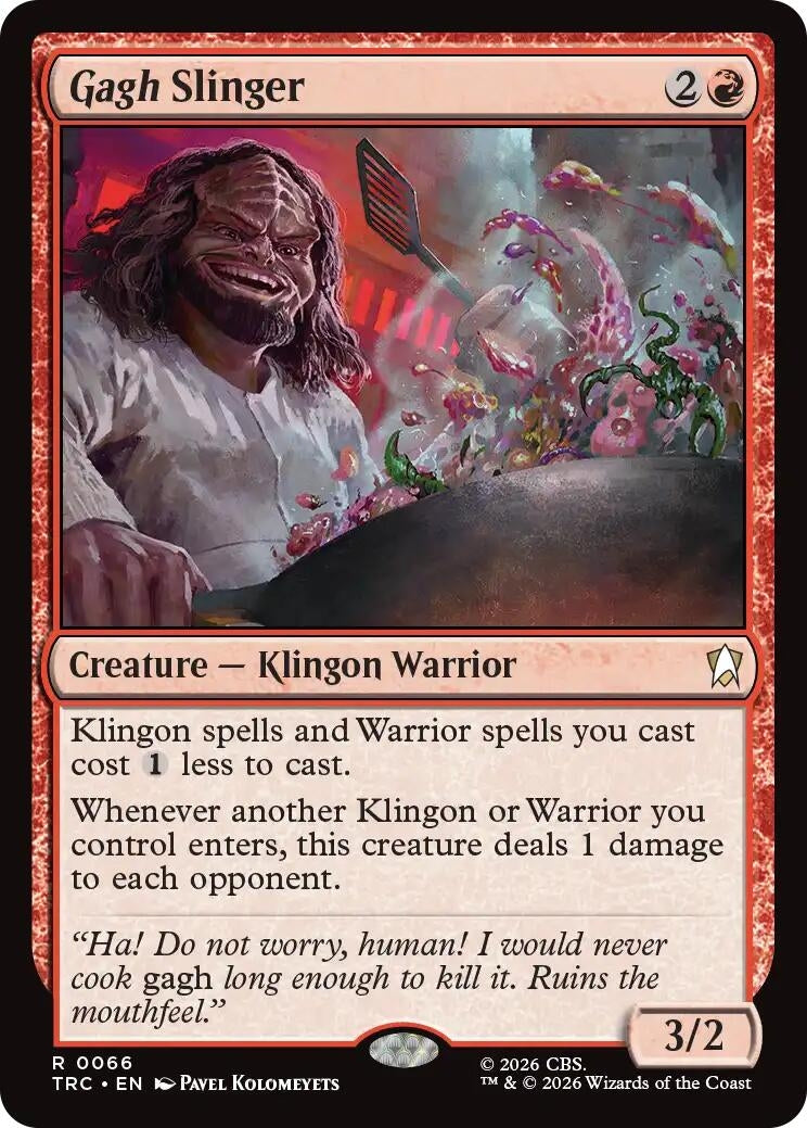 Image for Gagh Slinger [Commander: Star Trek] - Magic: The Gathering