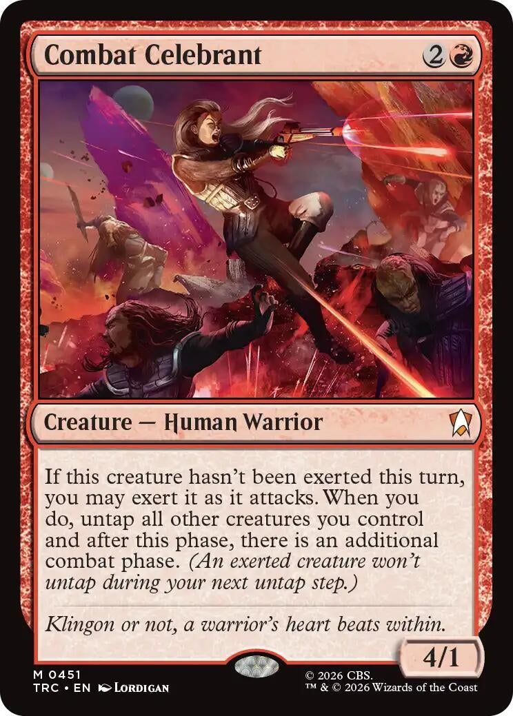 Image for Combat Celebrant [Commander: Star Trek] - Magic: The Gathering