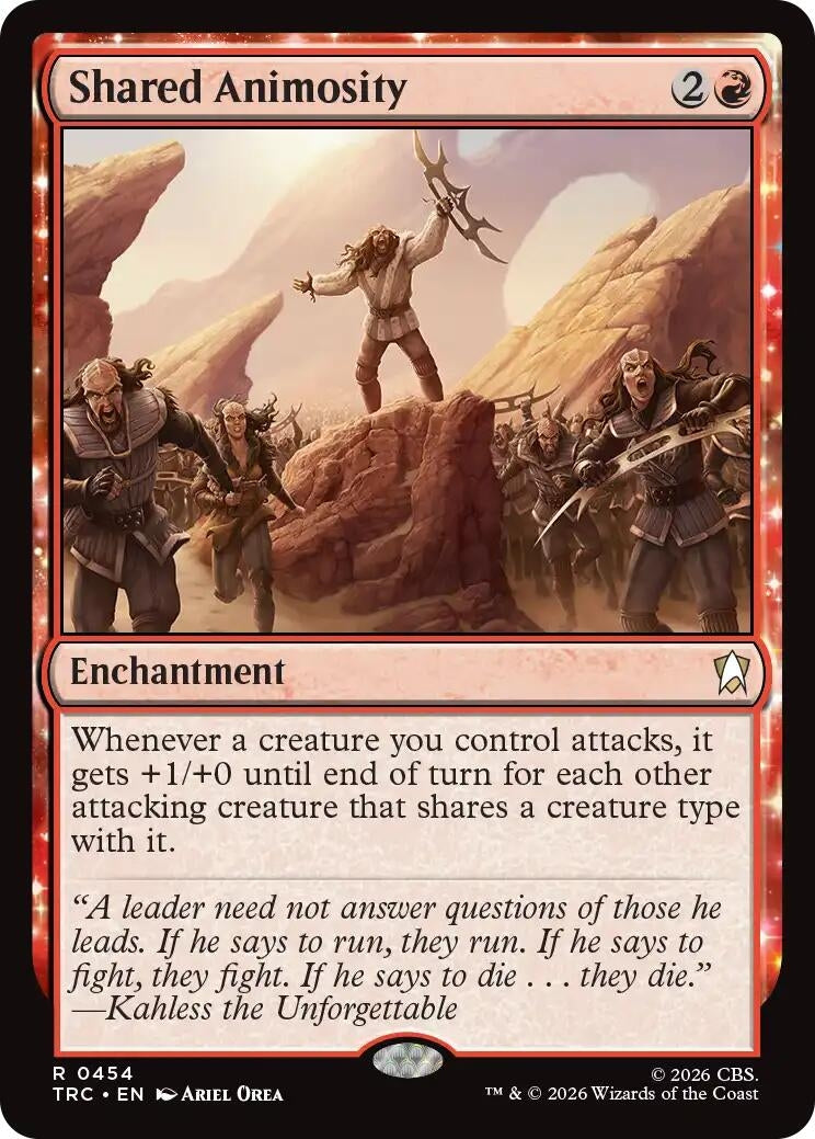 Image for Shared Animosity [Commander: Star Trek] - Magic: The Gathering