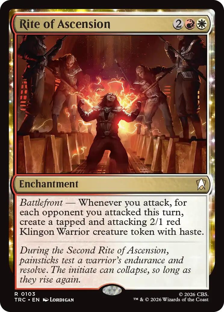Image for Rite of Ascension [Commander: Star Trek] - Magic: The Gathering