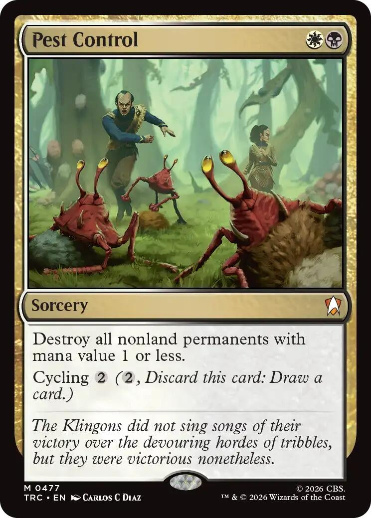 Image for Pest Control [Commander: Star Trek] - Magic: The Gathering