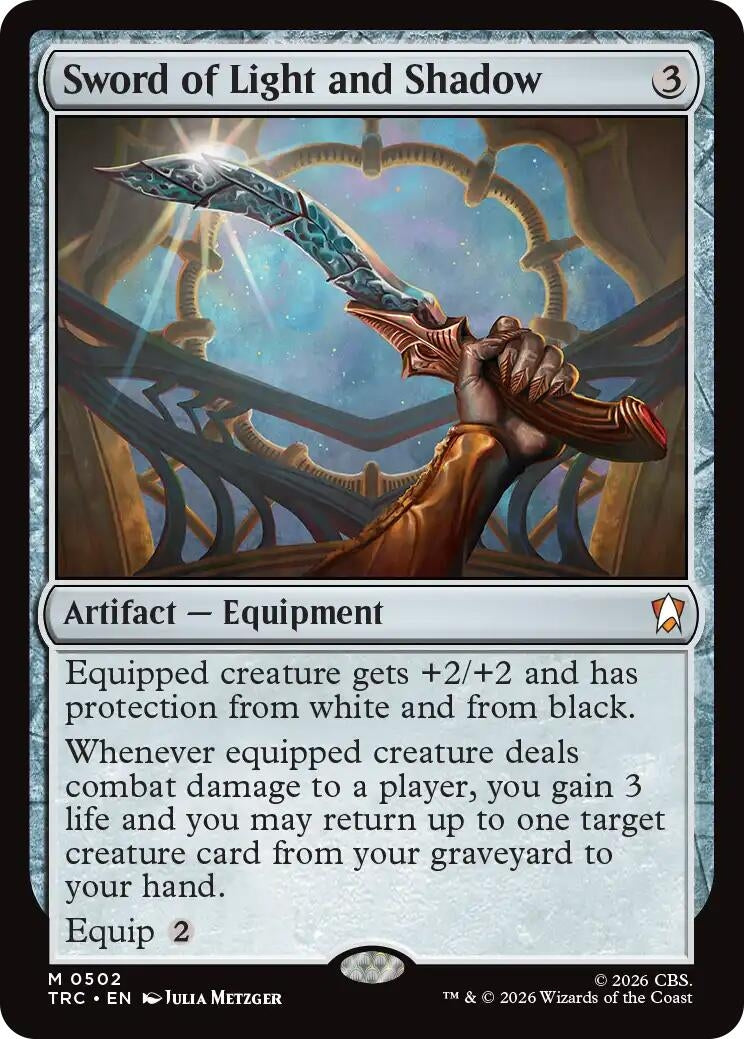 Image for Sword of Light and Shadow [Commander: Star Trek] - Magic: The Gathering