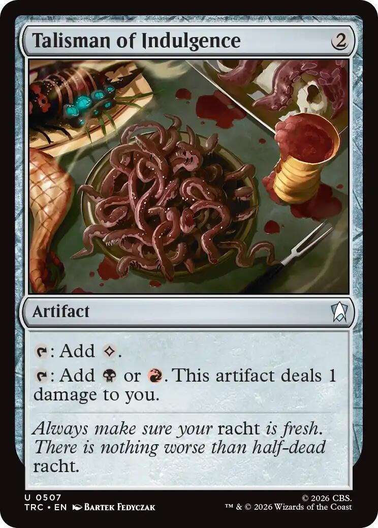 Image for Talisman of Indulgence [Commander: Star Trek] - Magic: The Gathering