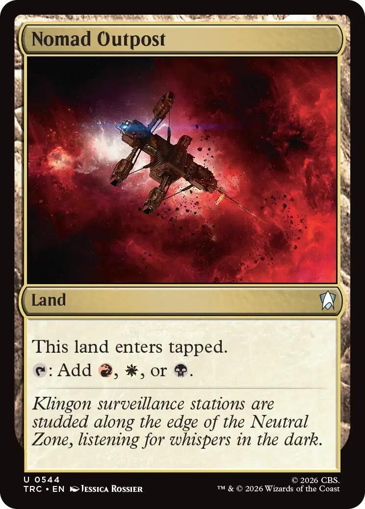 Image for Nomad Outpost [Commander: Star Trek] - Magic: The Gathering