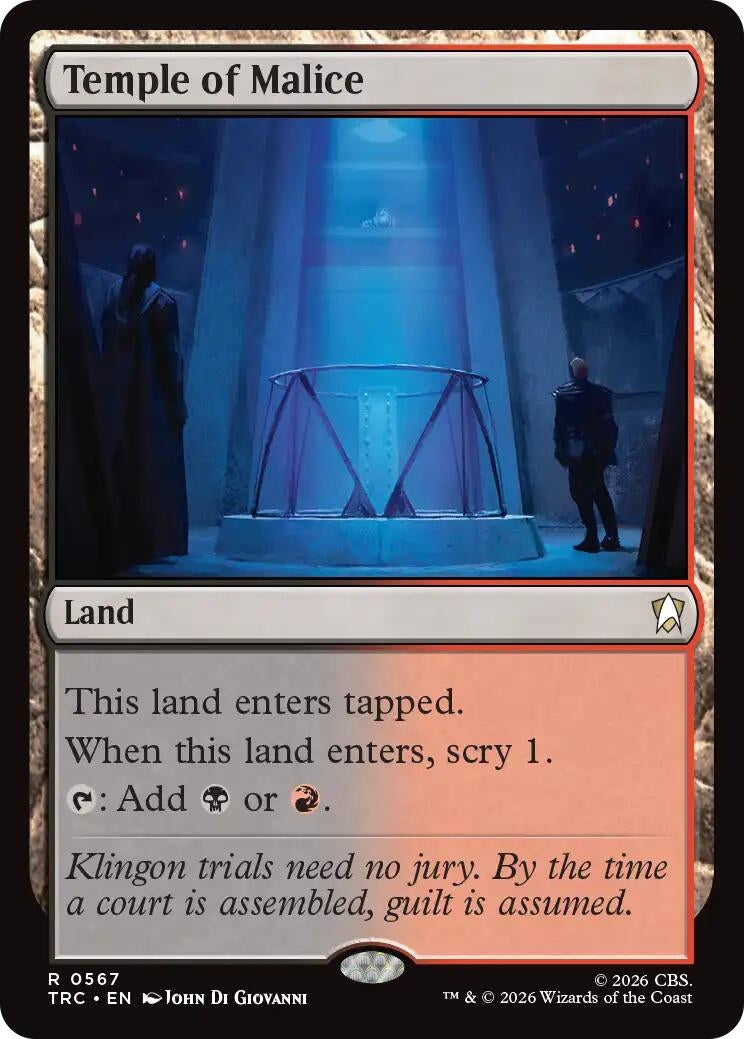 Image for Temple of Malice [Commander: Star Trek] - Magic: The Gathering