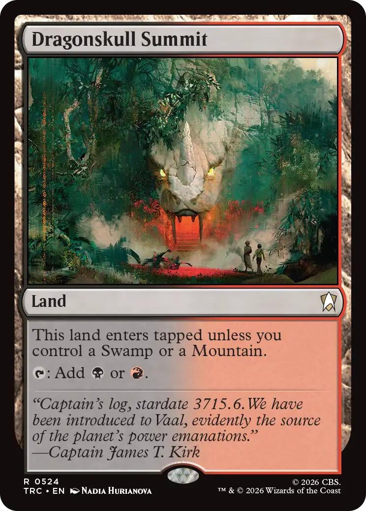 Image for Dragonskull Summit (Surge Foil) [Commander: Star Trek] - Magic: The Gathering