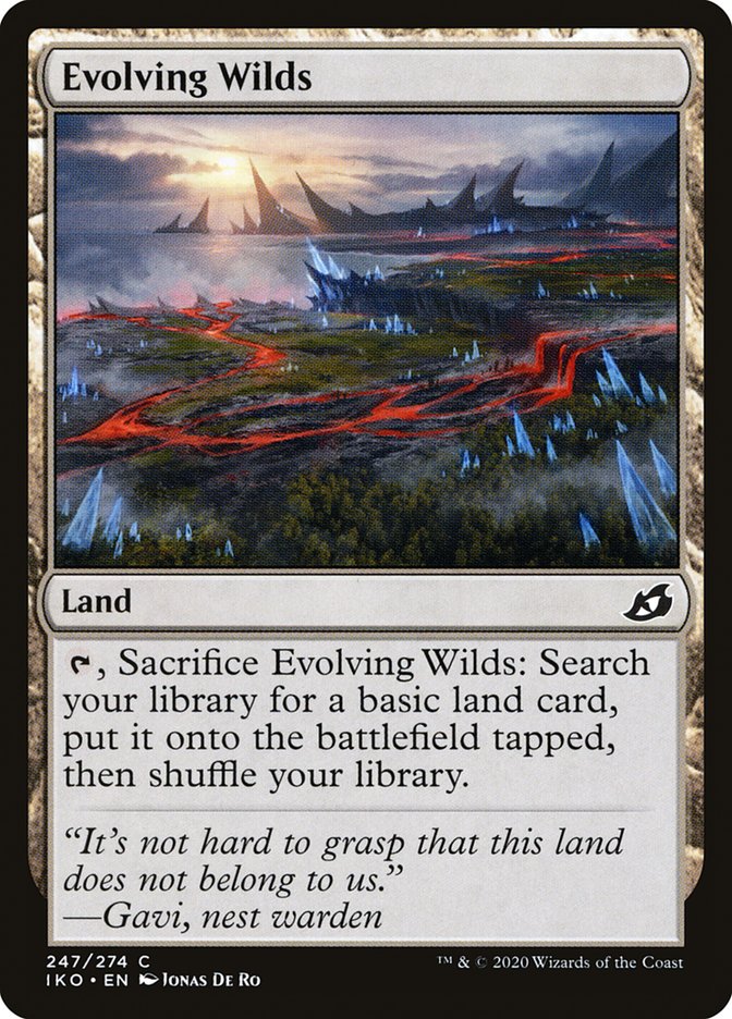 Evolving Wilds (247) [Ikoria: Lair of Behemoths]