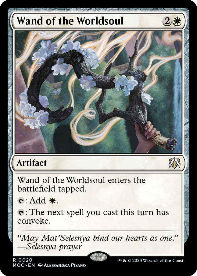Wand of the Worldsoul (20) [Commander: March of the Machine]