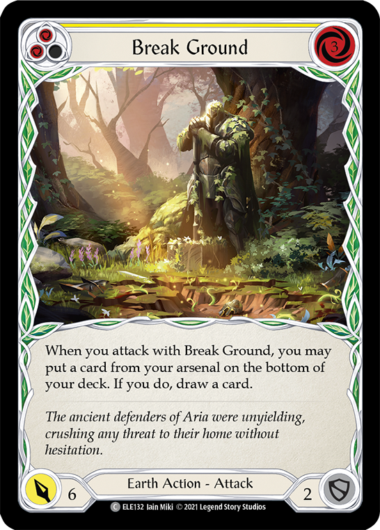 Break Ground (Yellow) (ELE132) [Tales of Aria]