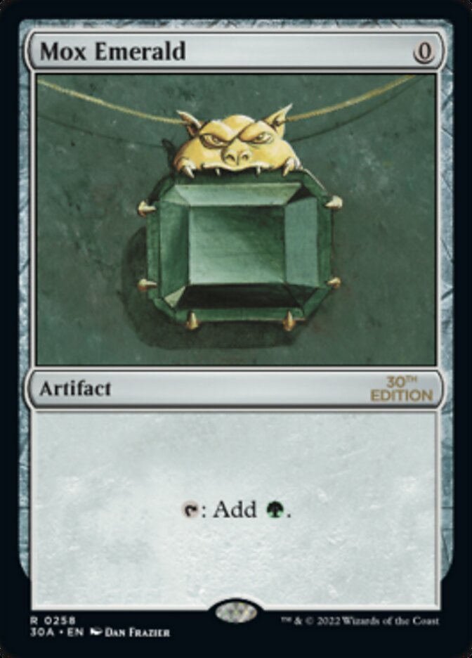 Mox Emerald (258) [30th Anniversary Edition]
