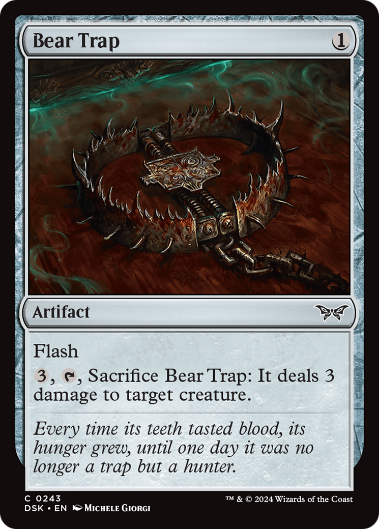 Bear Trap (243) [Duskmourn: House of Horror]