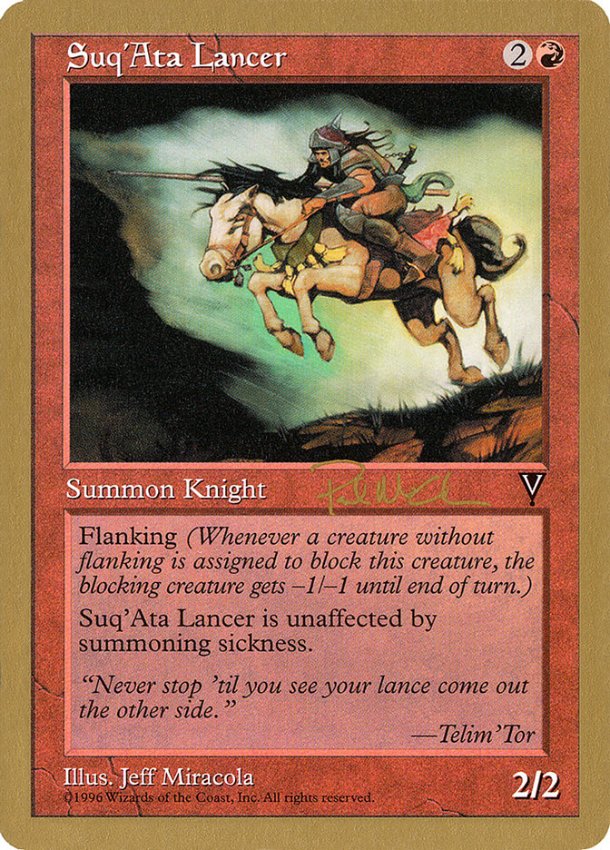 Suq'Ata Lancer - 1997 Paul McCabe (VIS) [World Championship Decks]