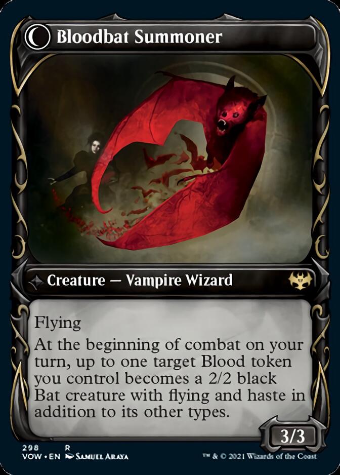 Voldaren Bloodcaster (Showcase) (298) [Innistrad: Crimson Vow]