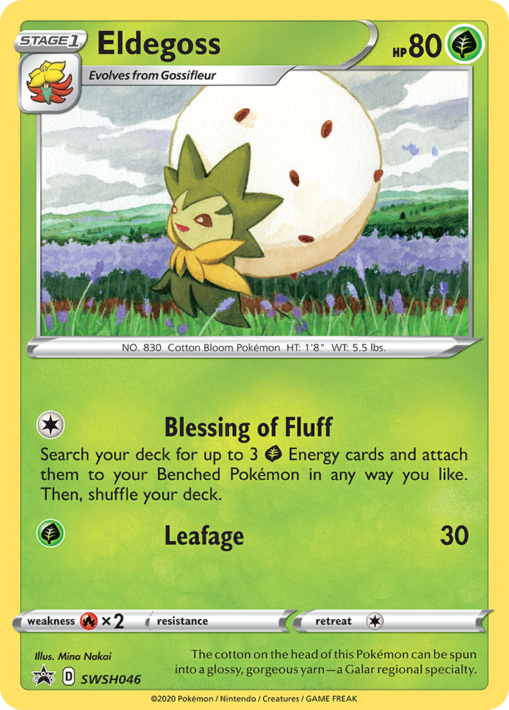 Eldegoss - SWSH046 (SWSH046) [SWSH: Sword & Shield Promo Cards]