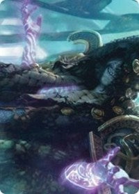 Valki, God of Lies Art Card (28) [Art Series: Kaldheim]