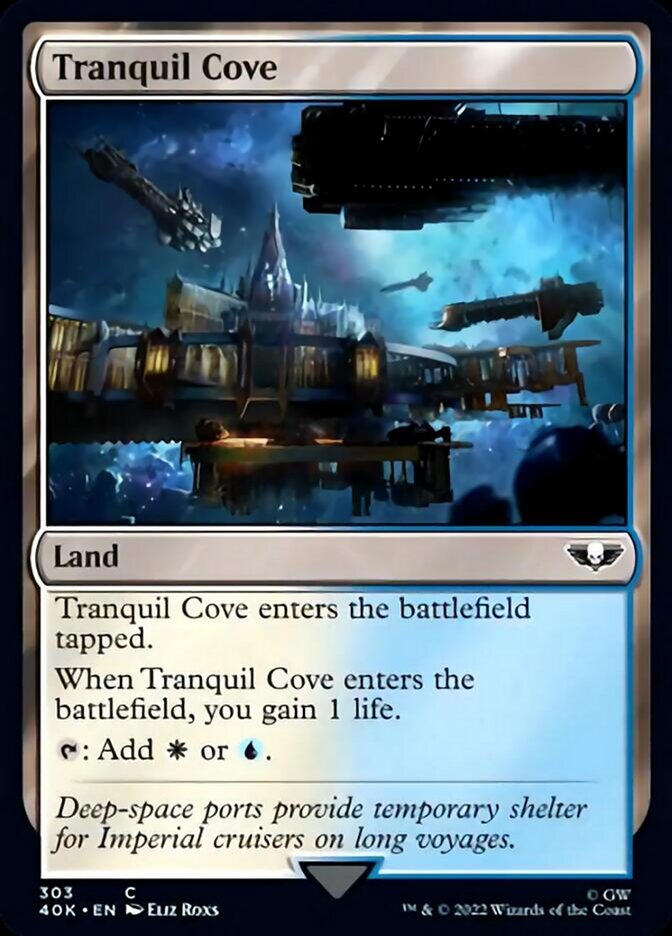 Tranquil Cove (Surge Foil) (303) [Universes Beyond: Warhammer 40,000]