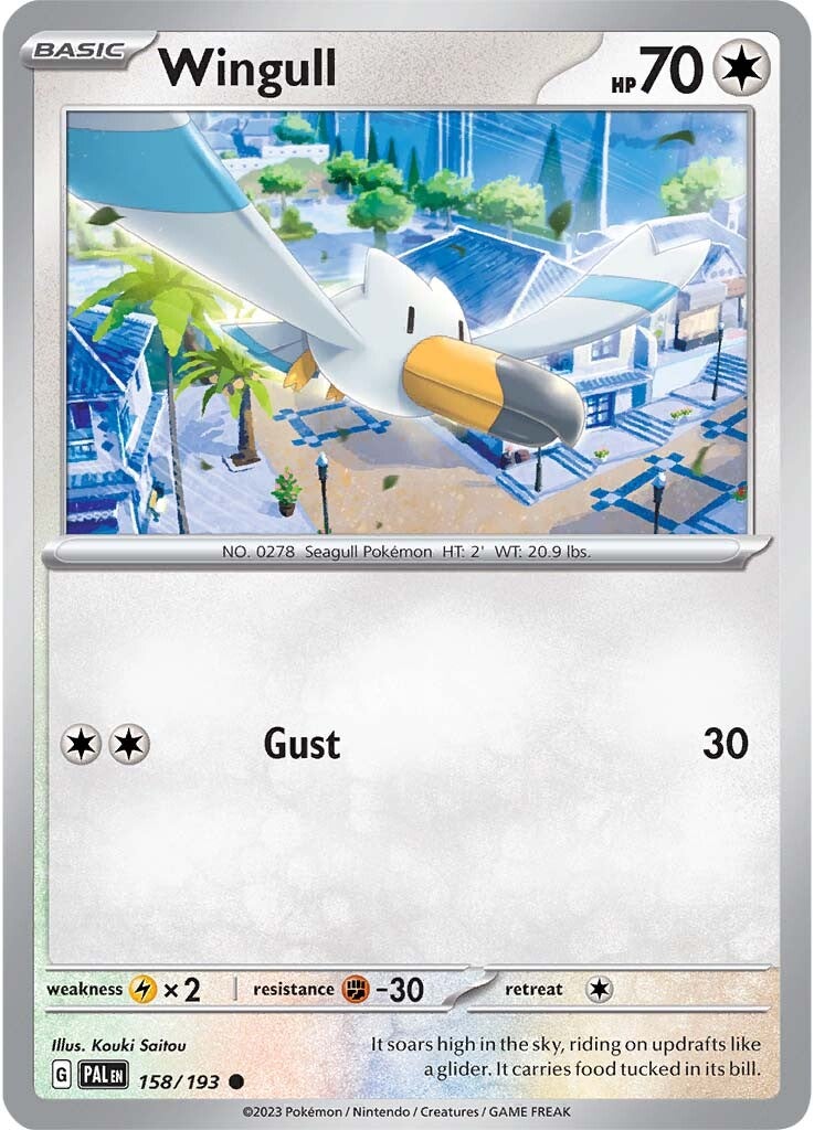 Wingull (158/193) [SV02: Paldea Evolved]