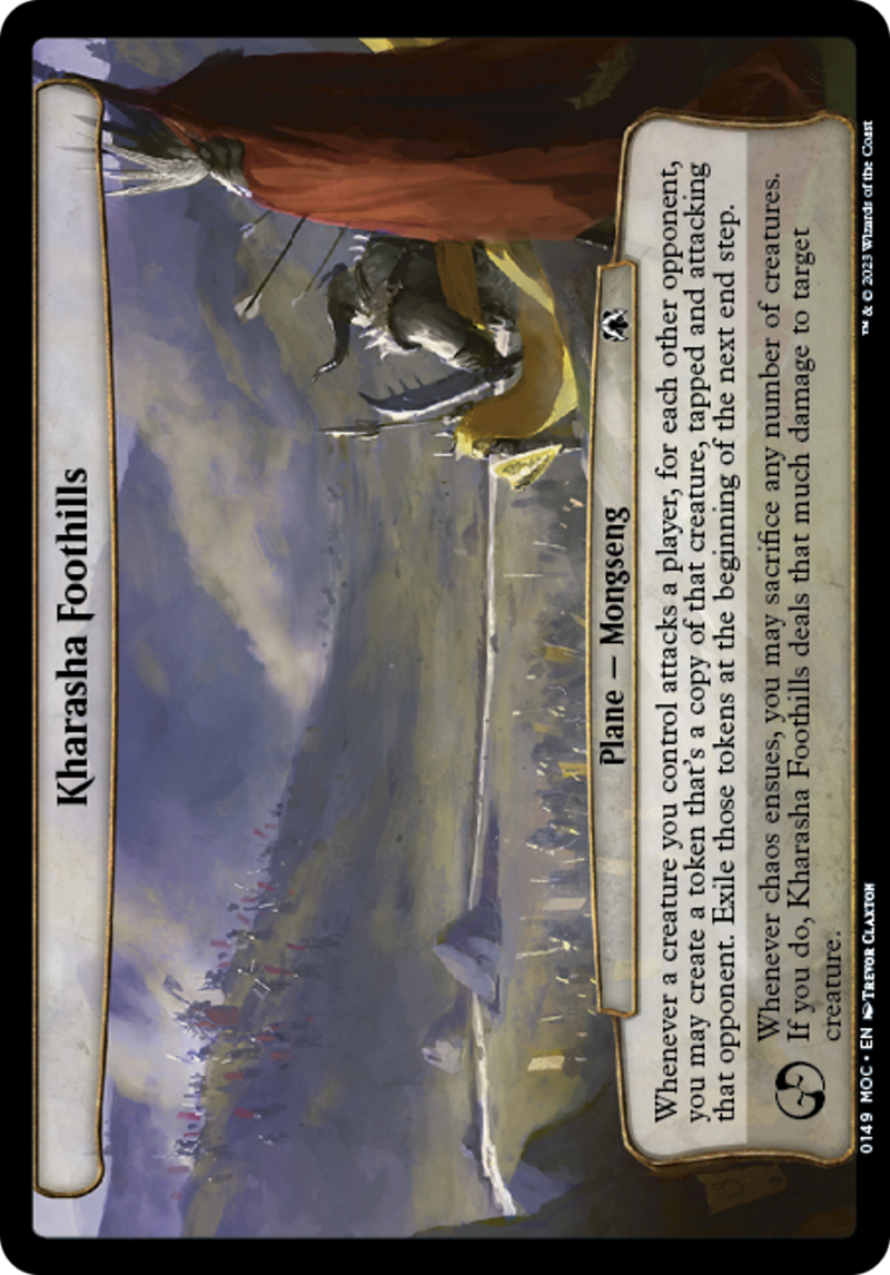 Kharasha Foothills (149) [Planechase: March of the Machine]