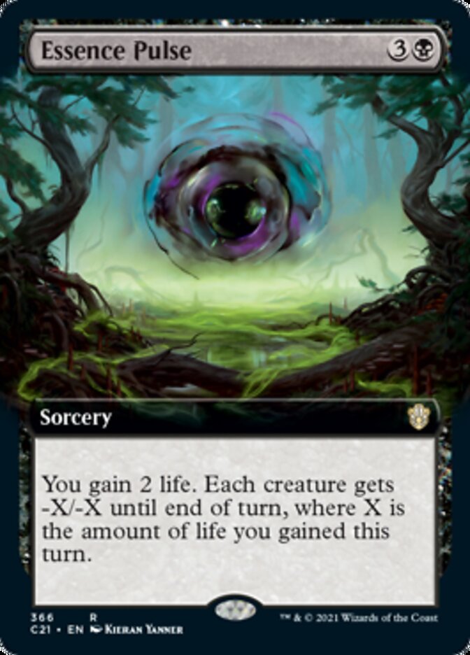 Essence Pulse (Extended Art) (366) [Commander 2021]