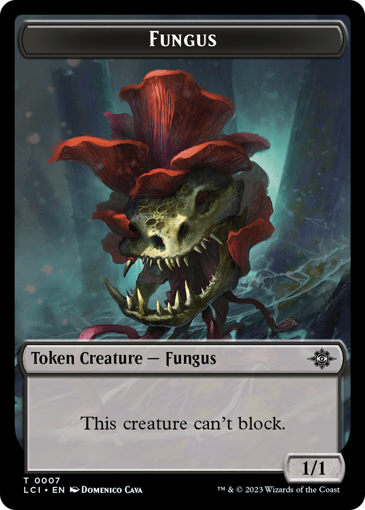 Fungus Token (7) [The Lost Caverns of Ixalan]