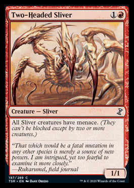 Two-Headed Sliver (197) [Time Spiral: Remastered]