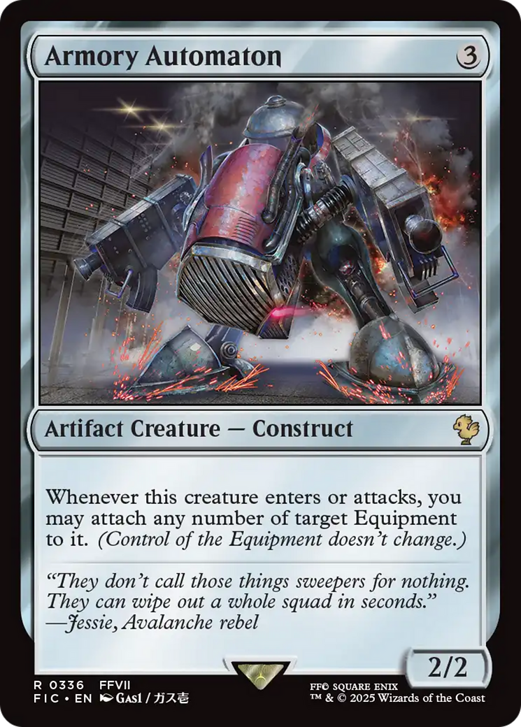 Armory Automaton (336) [Commander: FINAL FANTASY]