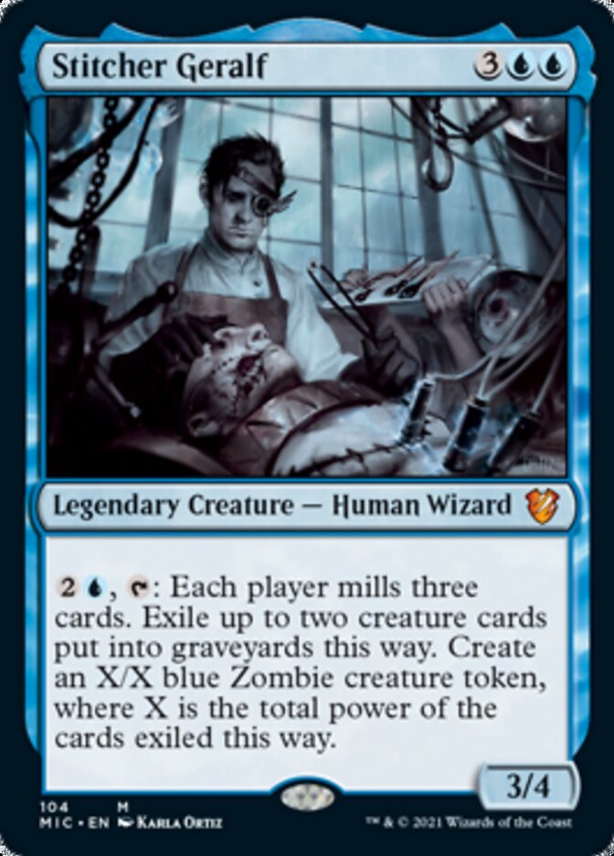 Stitcher Geralf (104) [Commander: Innistrad: Midnight Hunt]