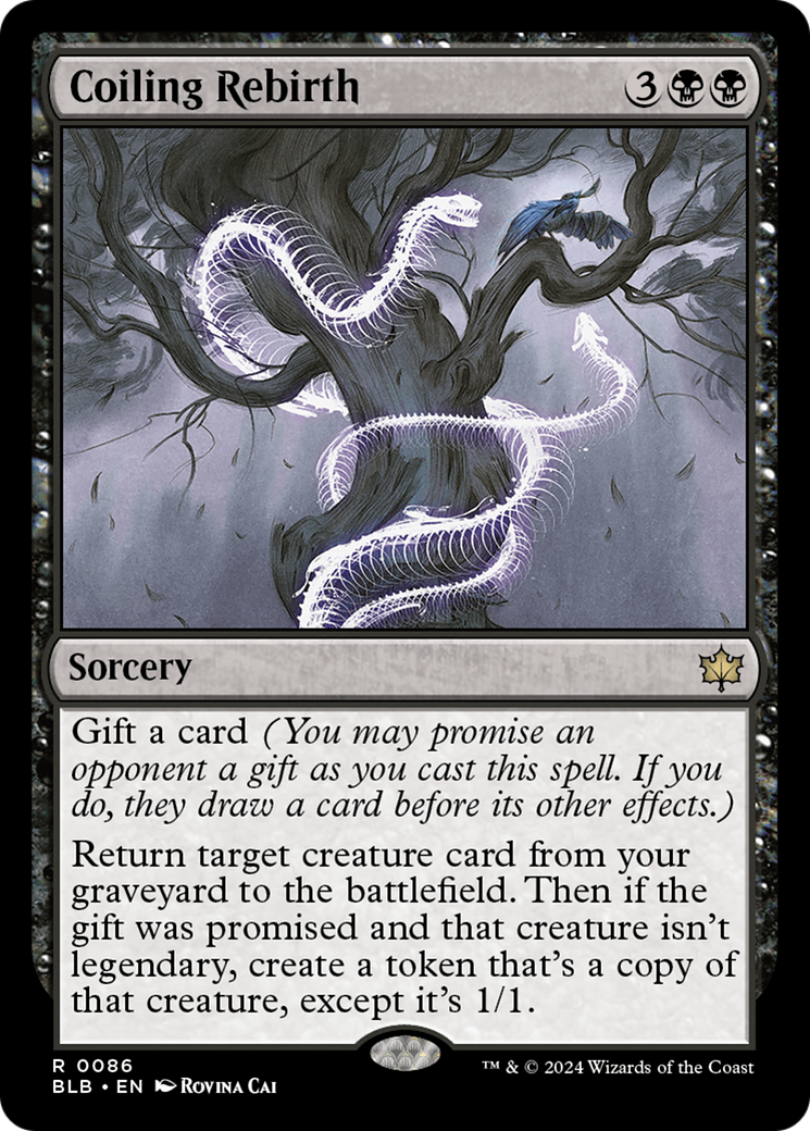 Coiling Rebirth (86) [Bloomburrow]