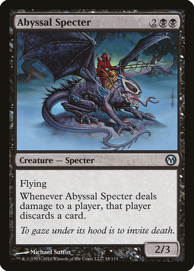 Abyssal Specter (18) [Duels of the Planeswalkers]