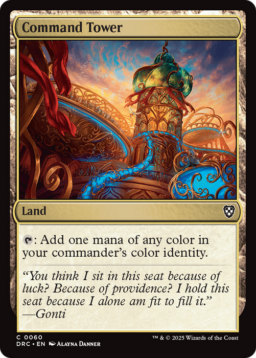 Command Tower (0060) [Aetherdrift Commander]