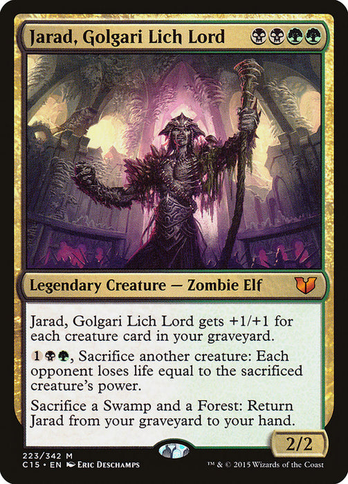 Jarad, Golgari Lich Lord [Commander 2015]